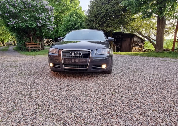 Audi A3 cena 24900 przebieg: 317000, rok produkcji 2008 z Wisła małe 79